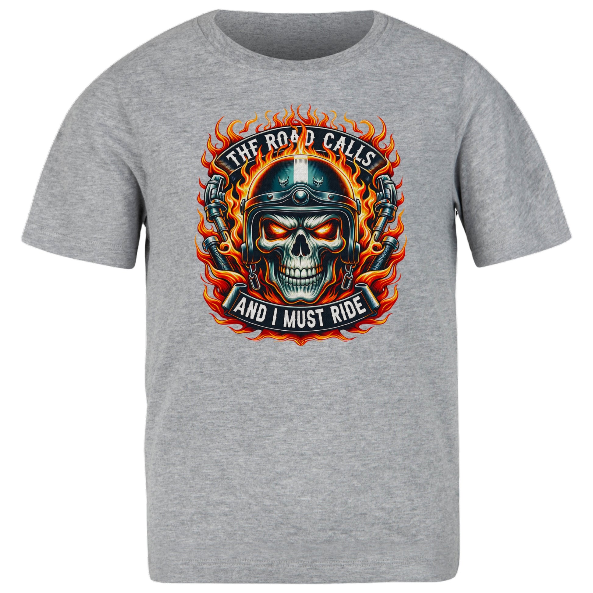 The Road Calls and I Must Ride T-shirt, Motorcycle Rider - DogDreaming