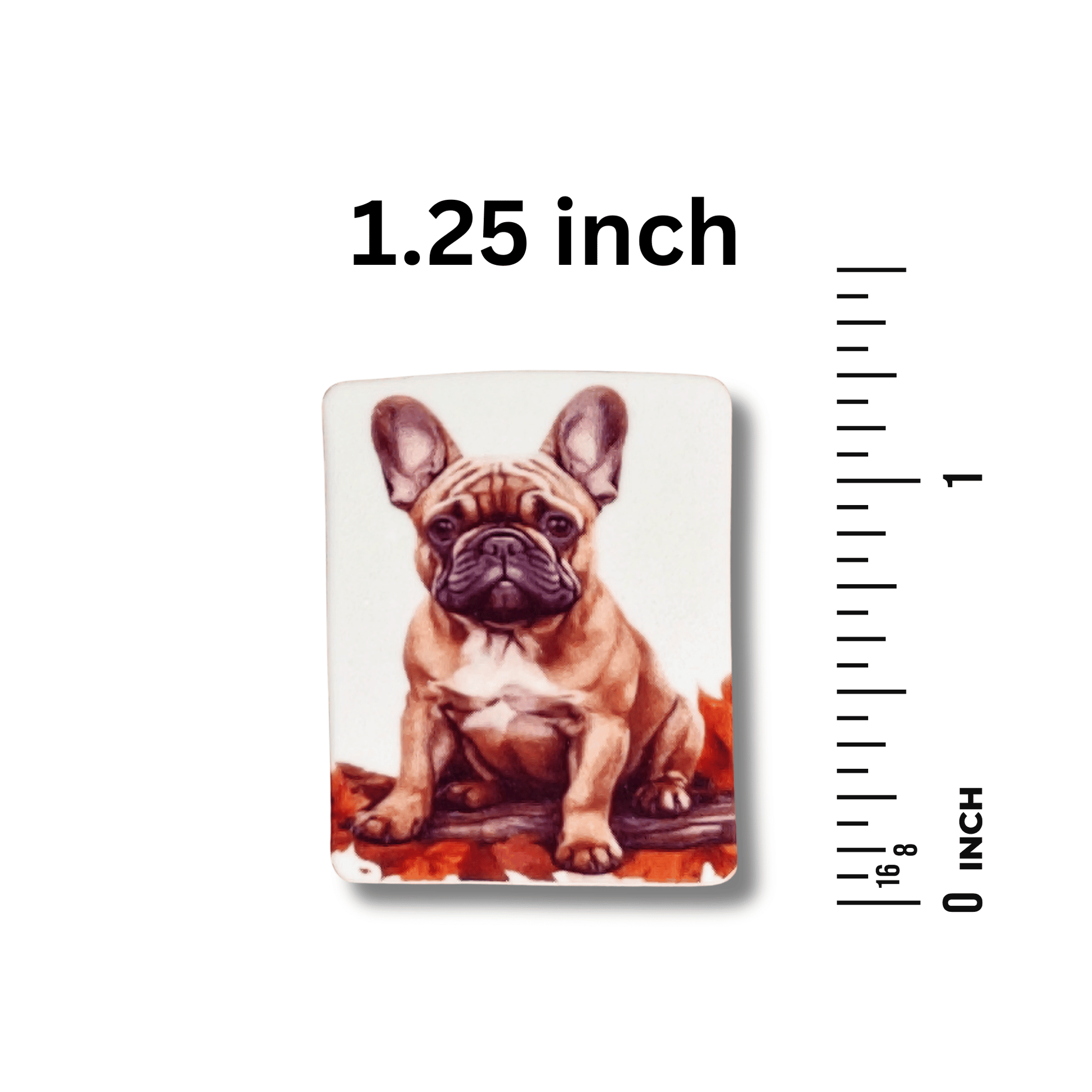 Autumn magnetic needle minder for needlepoint and embroidery projects