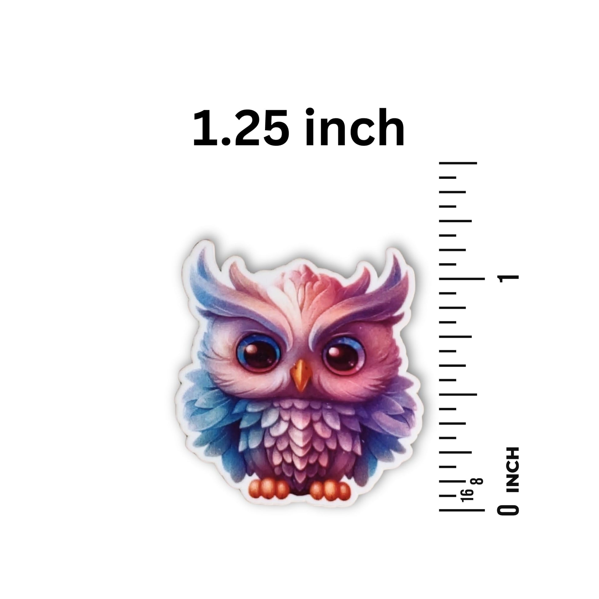Kawaii style owl magnetic minder for stitchers and crafters