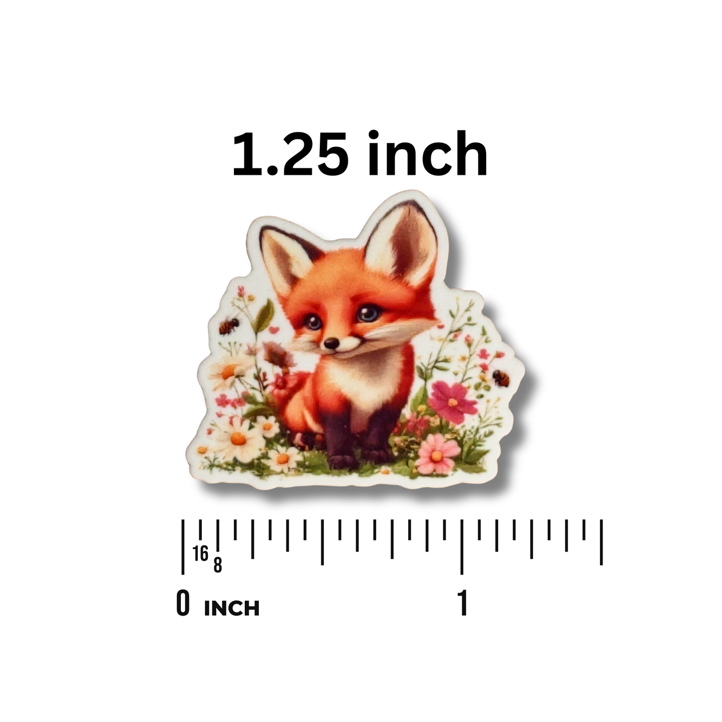 Woodland animal magnetic needle minder for needlepoint and embroidery projects