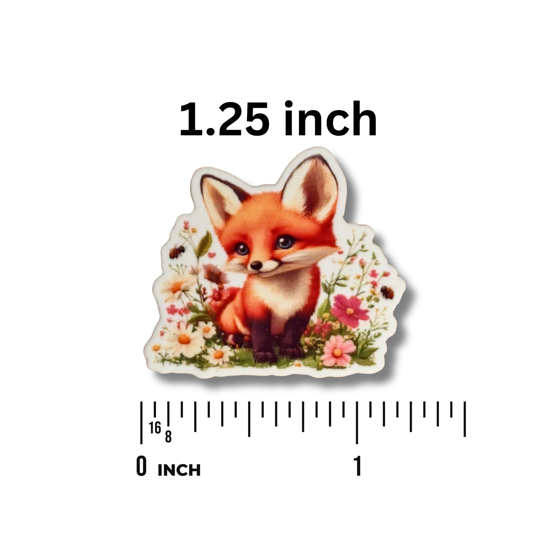 Woodland animal magnetic needle minder for needlepoint and embroidery projects