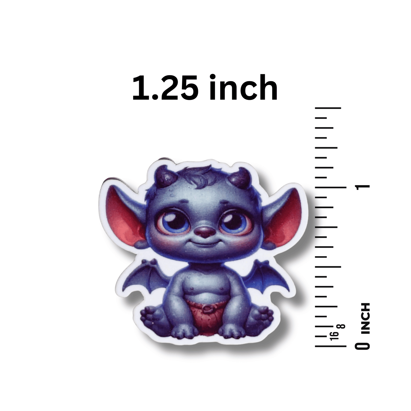 Fantasy Halloween acrylic magnetic needle minder for needlepoint and embroidery