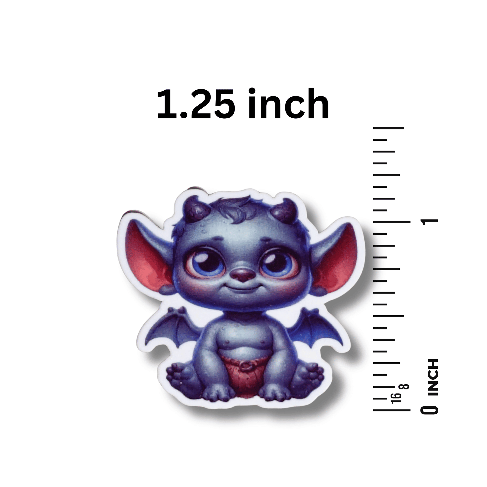 Fantasy Halloween acrylic magnetic needle minder for needlepoint and embroidery