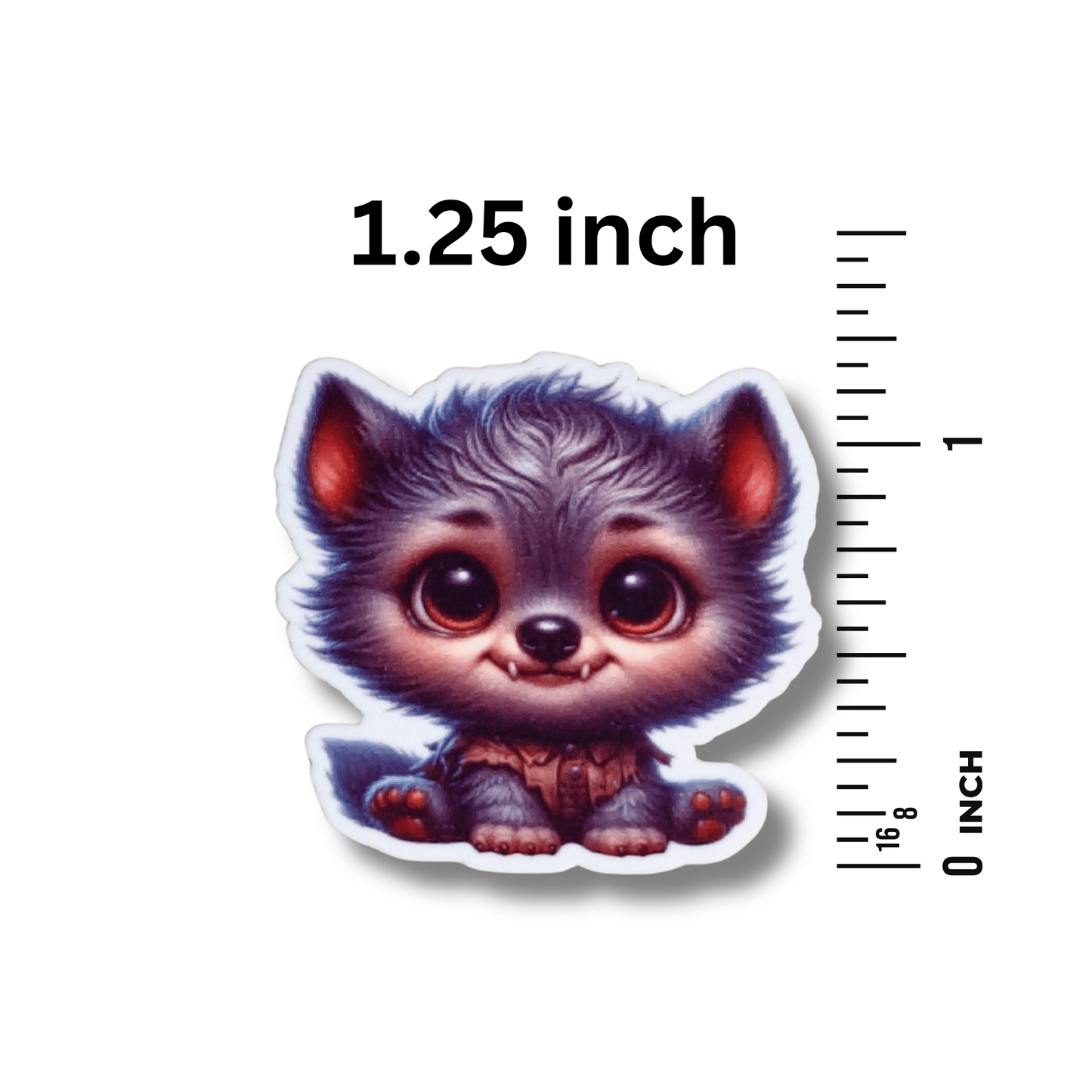 Halloween acrylic magnetic needle minder for needlepoint and embroidery
