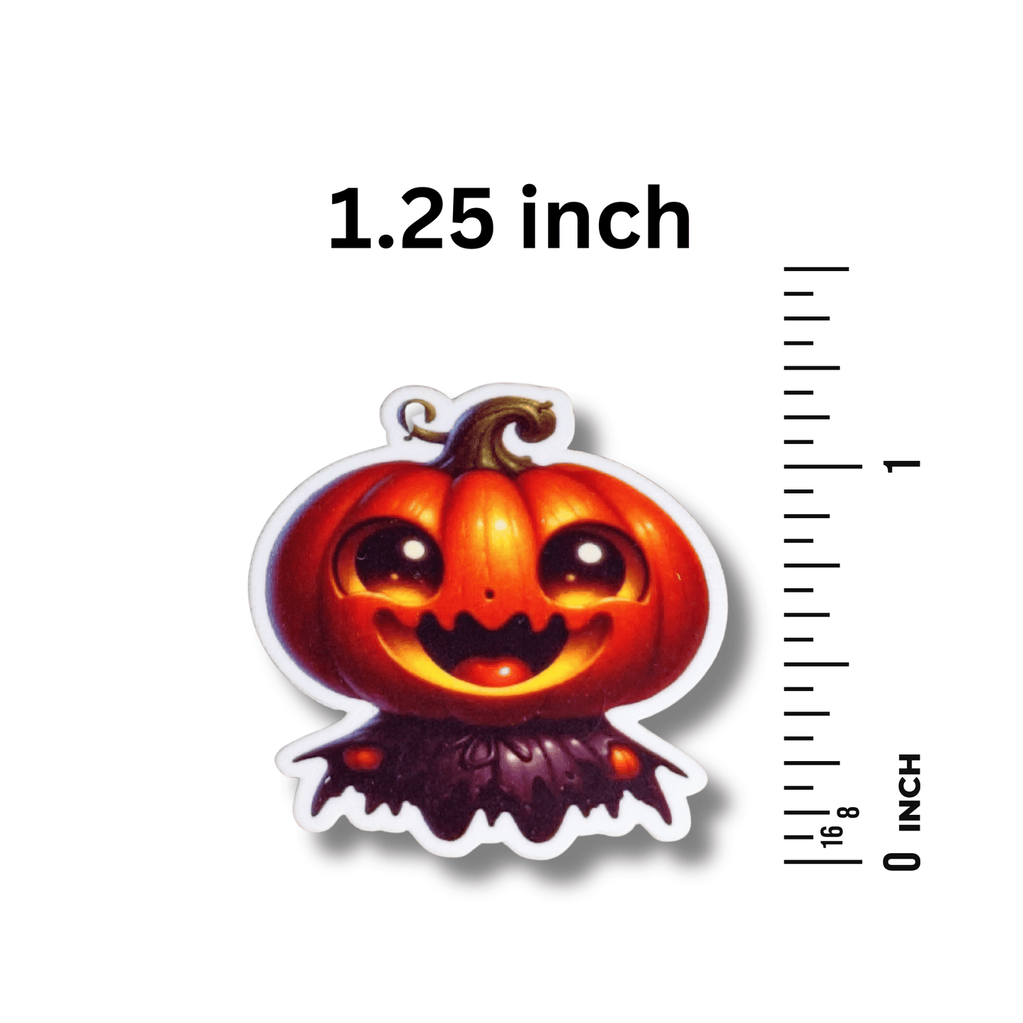 Halloween acrylic magnetic needle minder for needlepoint and embroidery