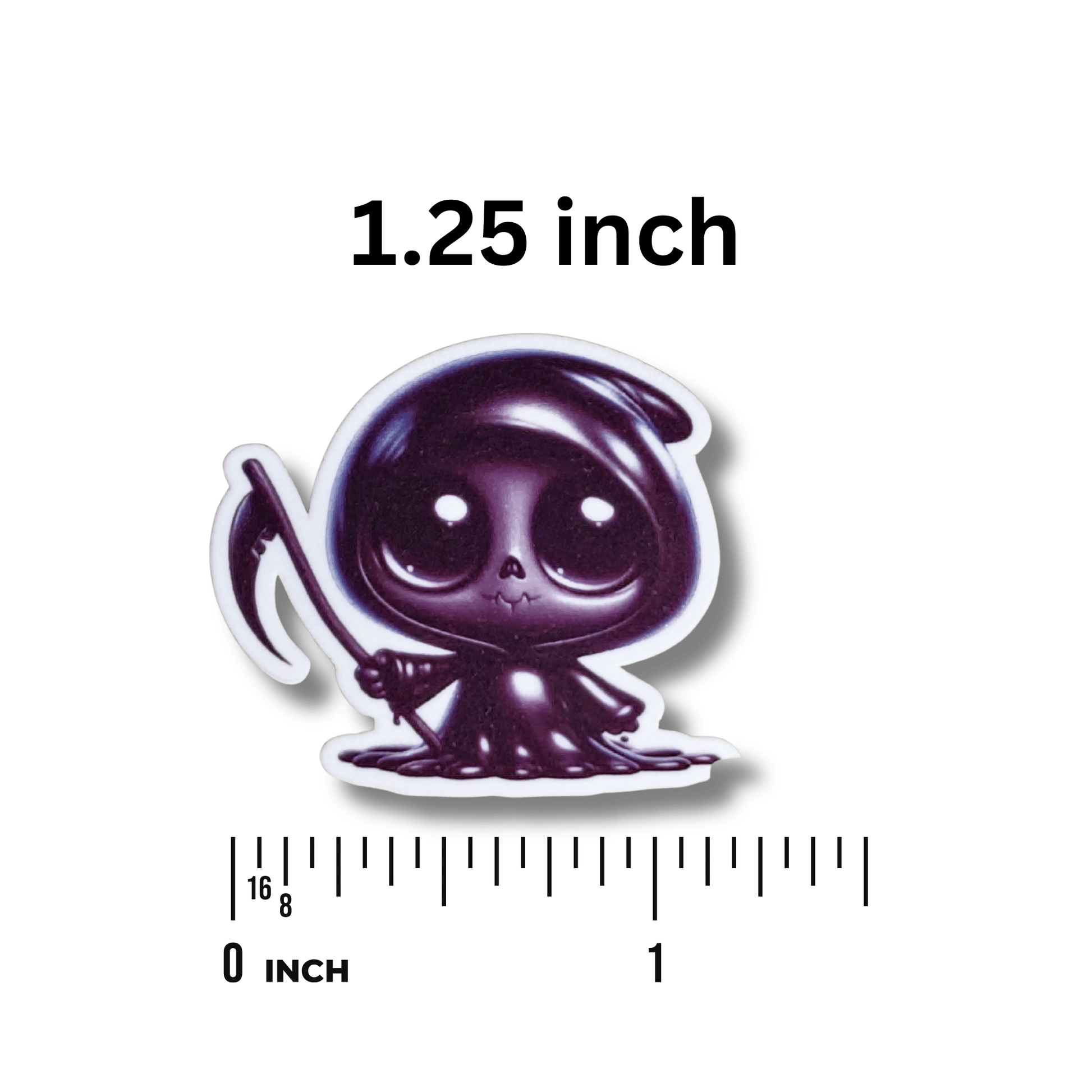 Halloween acrylic magnetic needle minder for needlepoint and embroidery