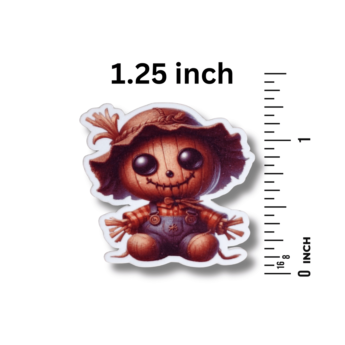 Halloween acrylic magnetic needle minder for needlepoint and embroidery