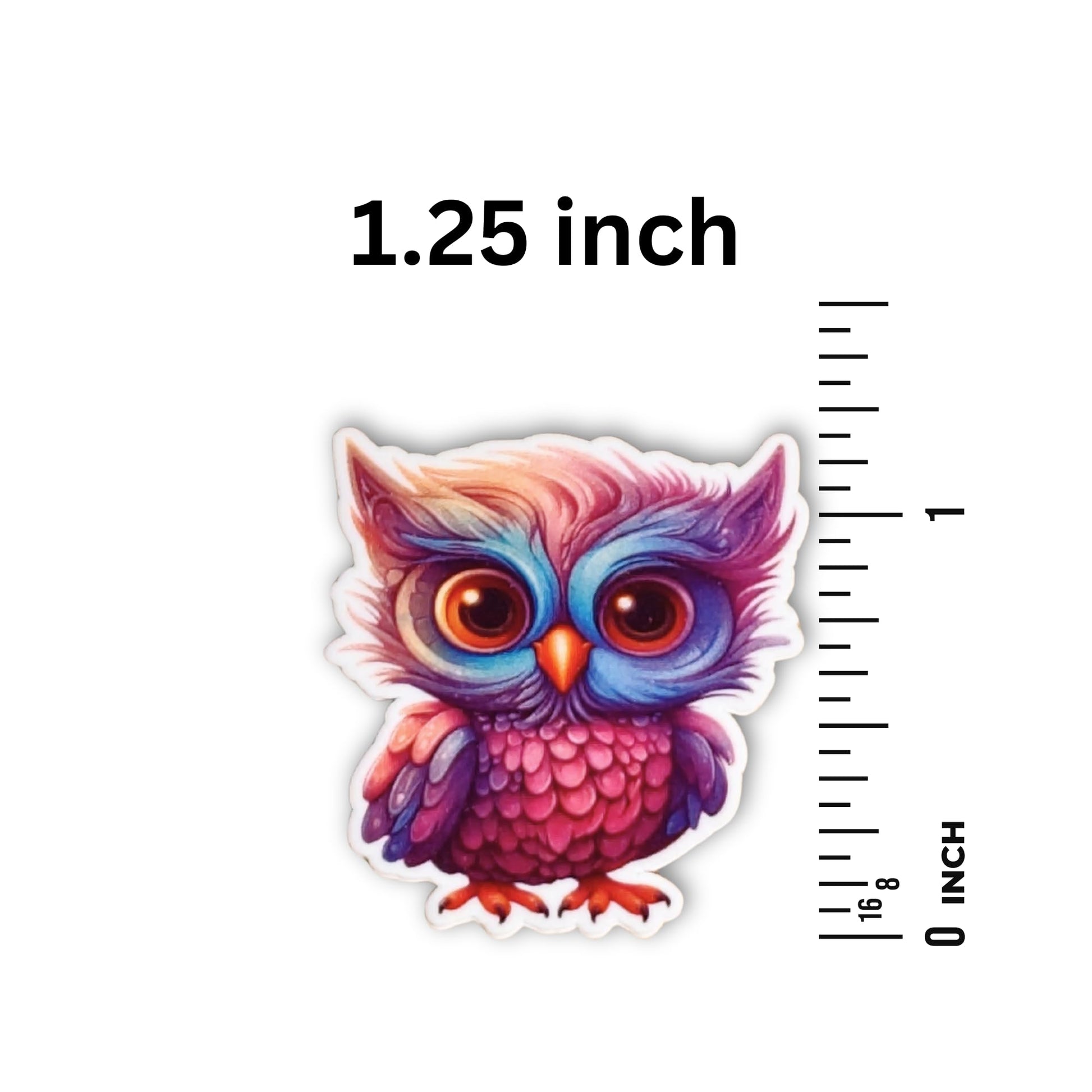 Cute whimsical owl magnetic needle minder perfect for sewing and stitching