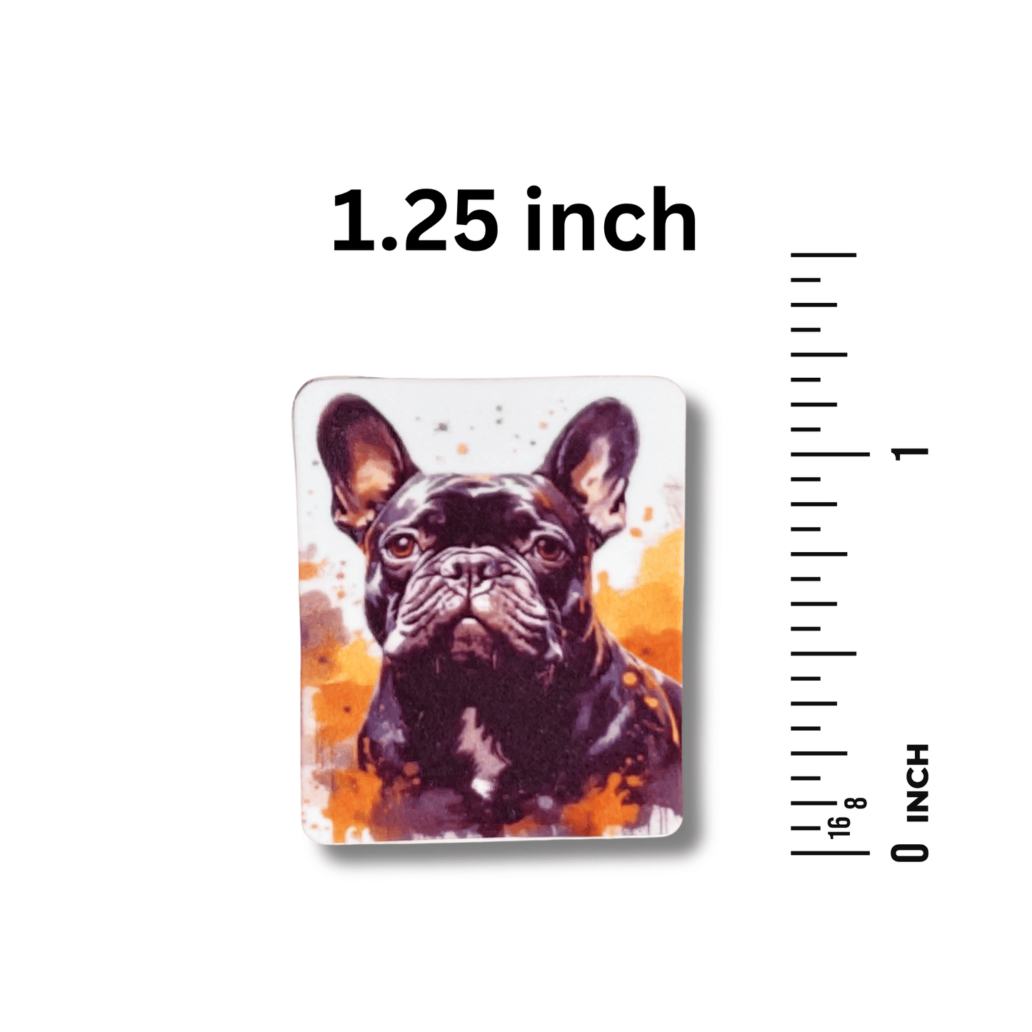 Fall magnetic needle minder for needlepoint and embroidery projects