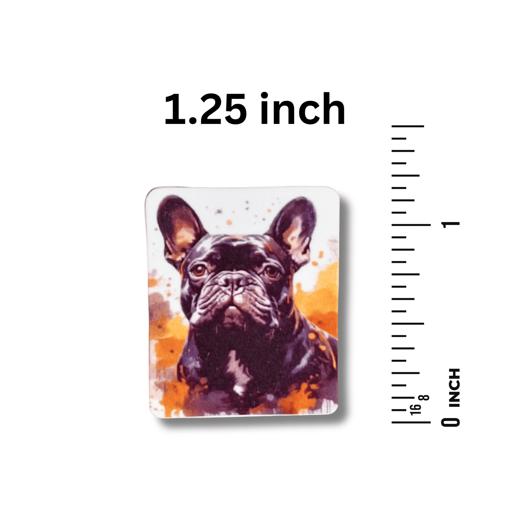 Fall magnetic needle minder for needlepoint and embroidery projects