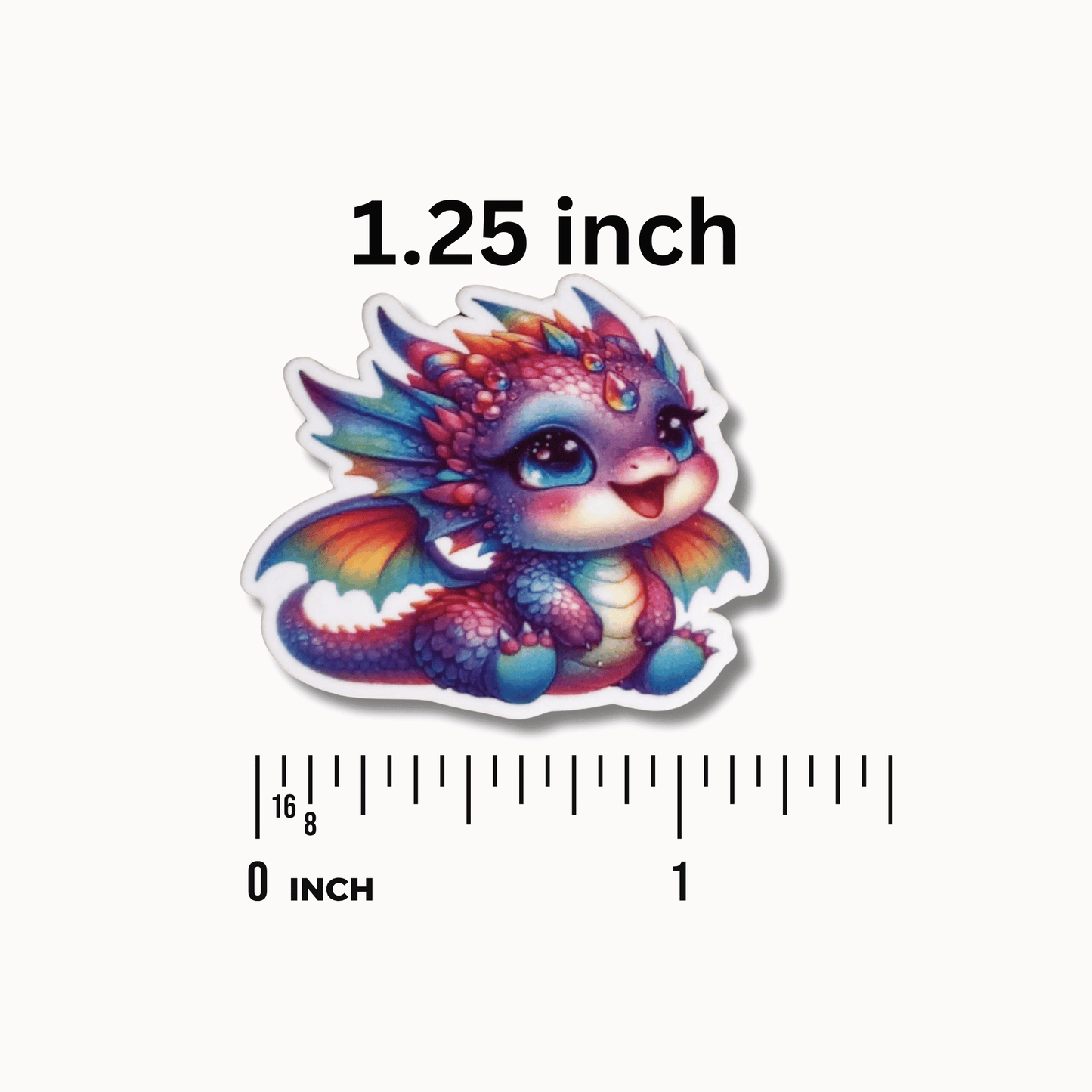 cute gemstone dragon magnetic needle minder embroidery tool