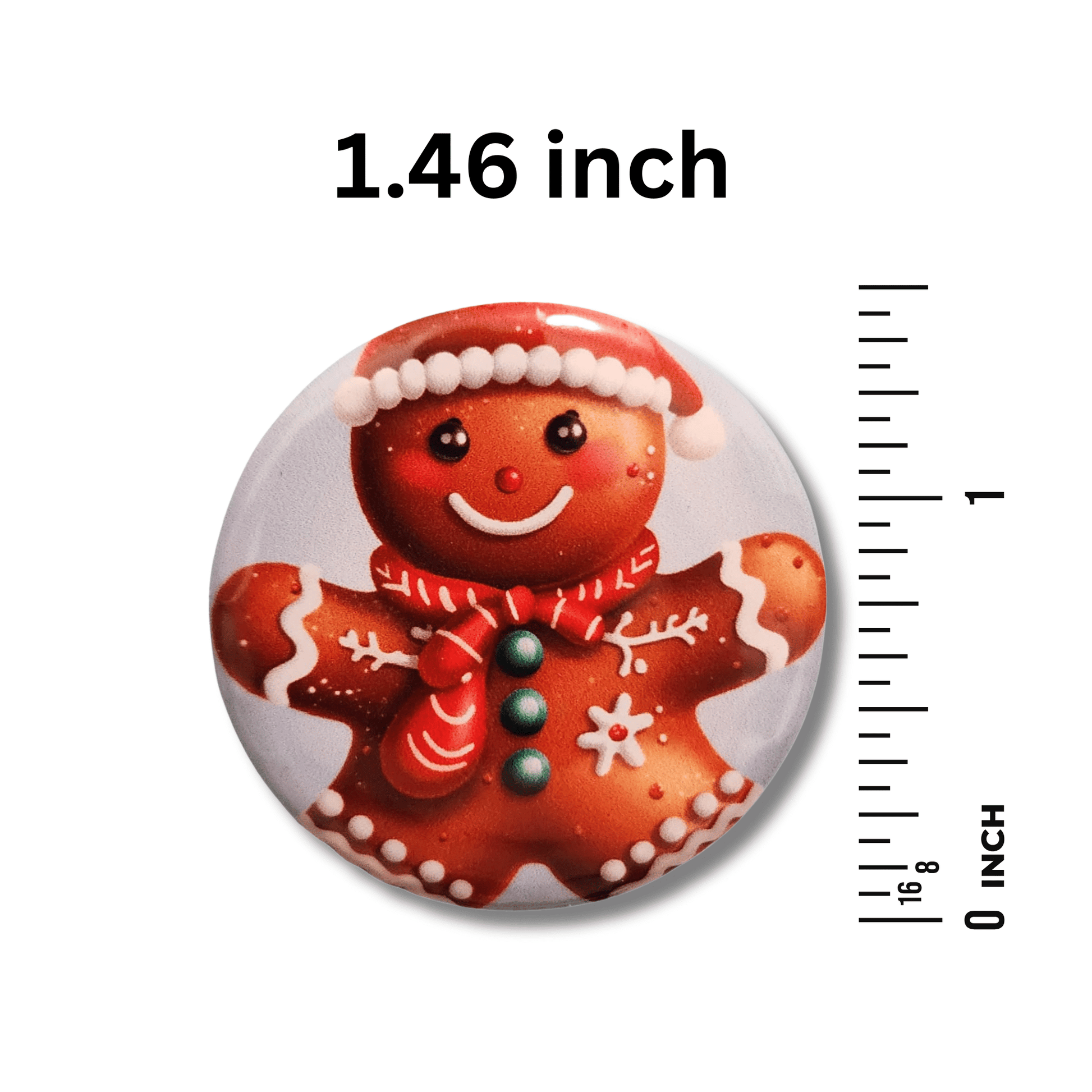 christmas gingerbread needle holder cross stitch accessory
