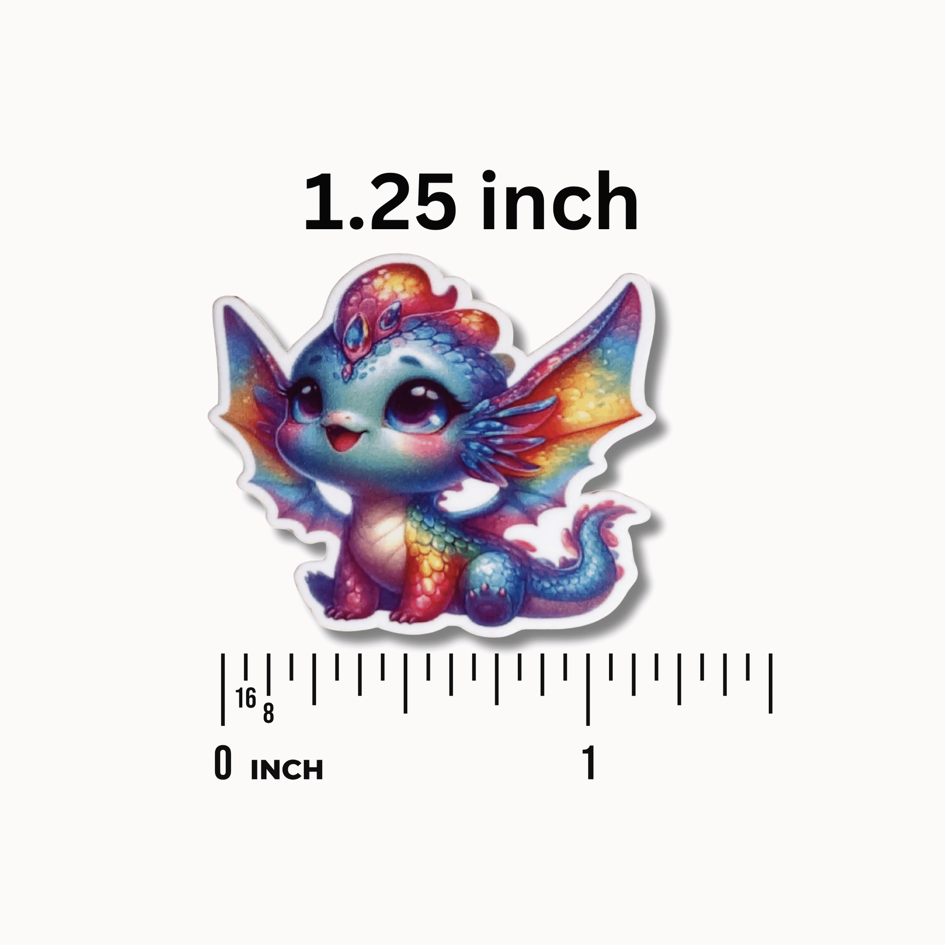 rainbow wing dragon magnetic needle minder embroidery tool