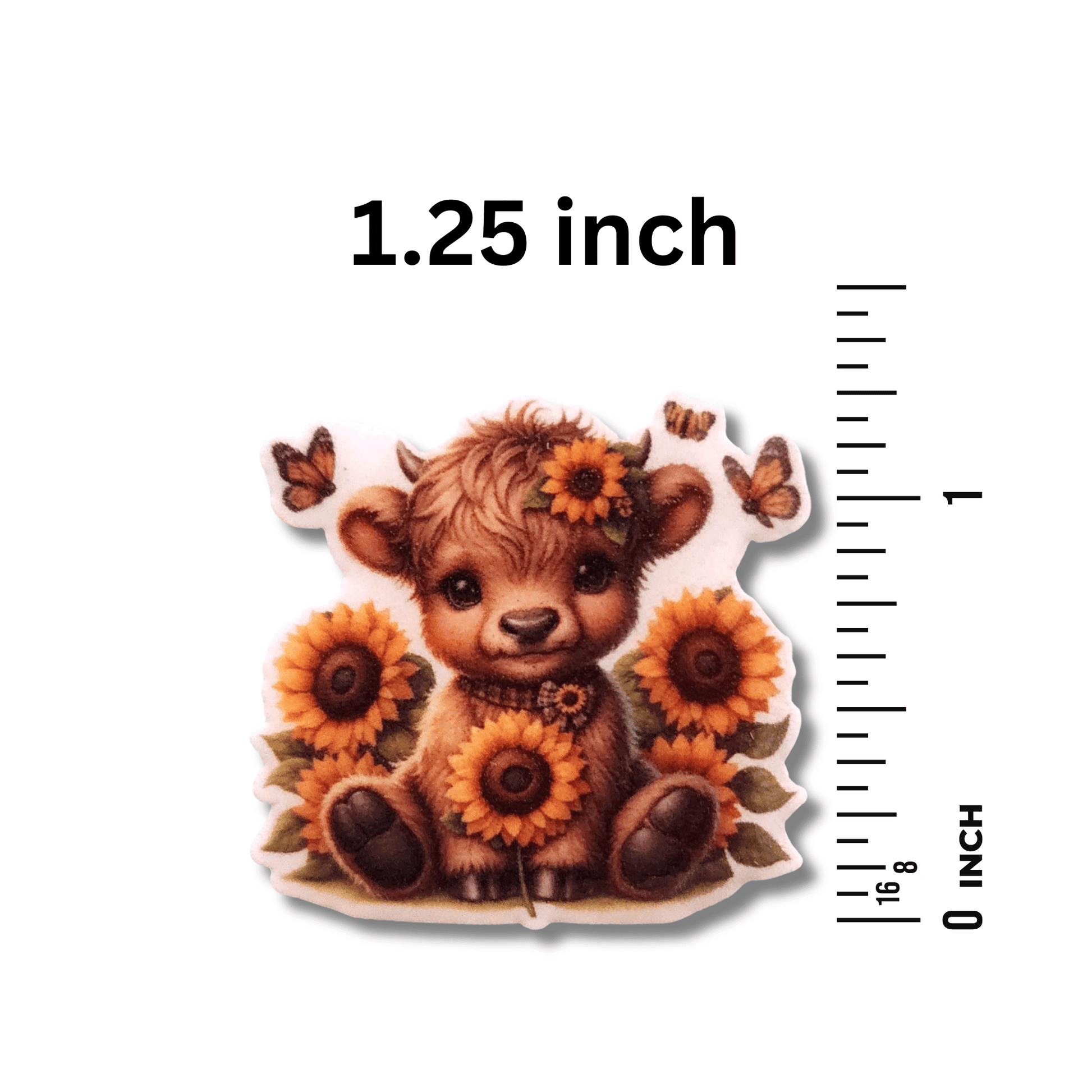 cow needle holder cross stitch accessory