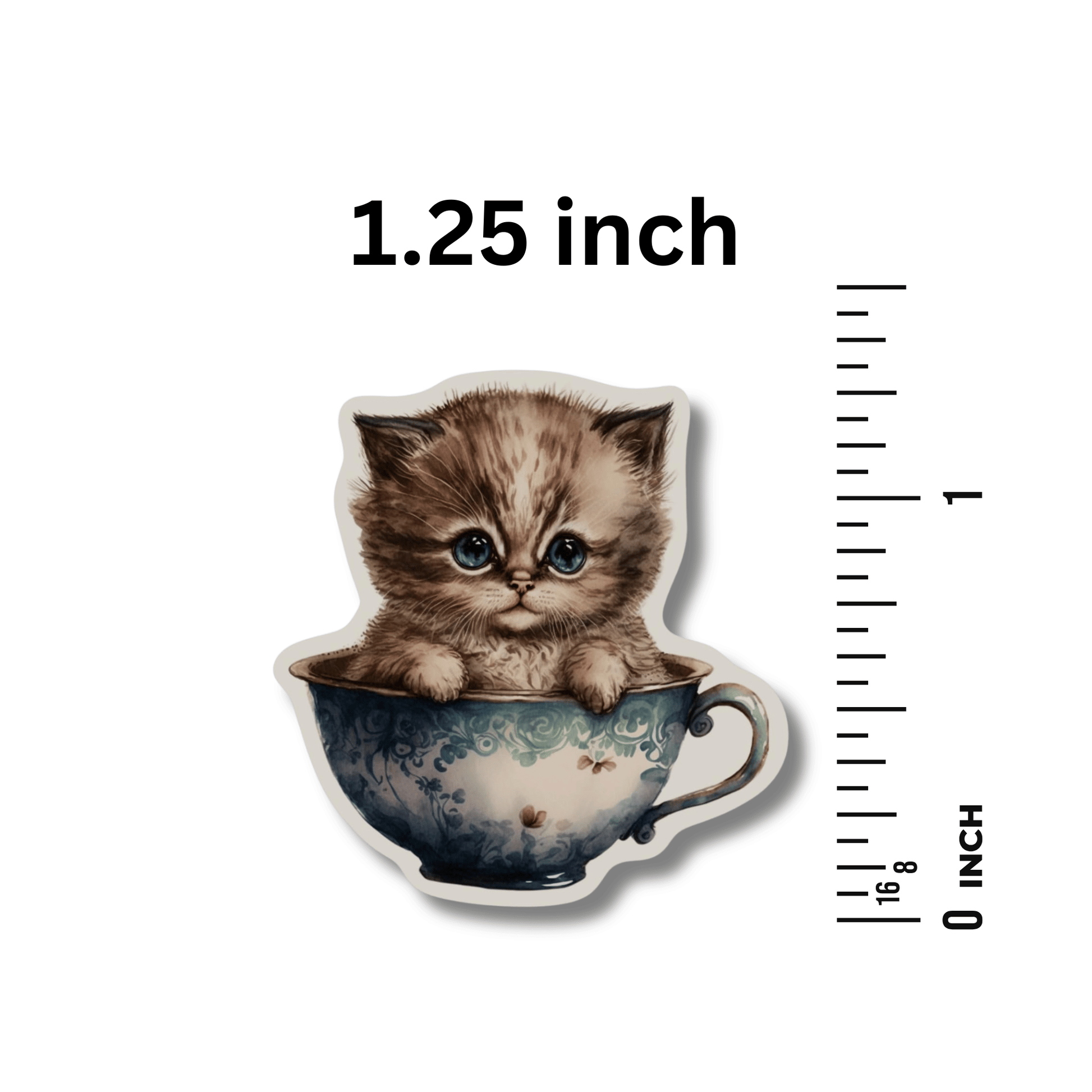 cute kitten needle holder magnetic minder