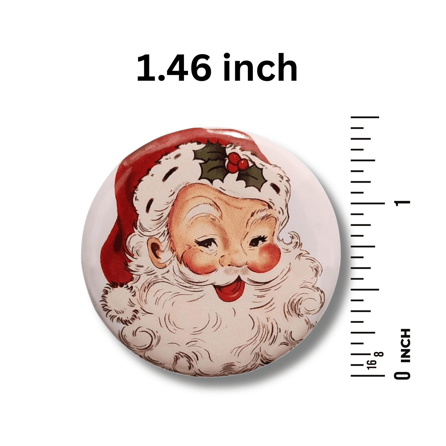 santa claus needle holder cross stitch accessory