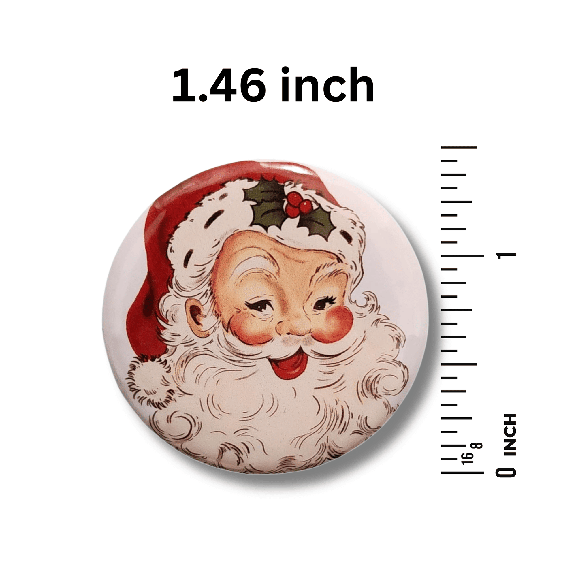 santa claus needle holder cross stitch accessory