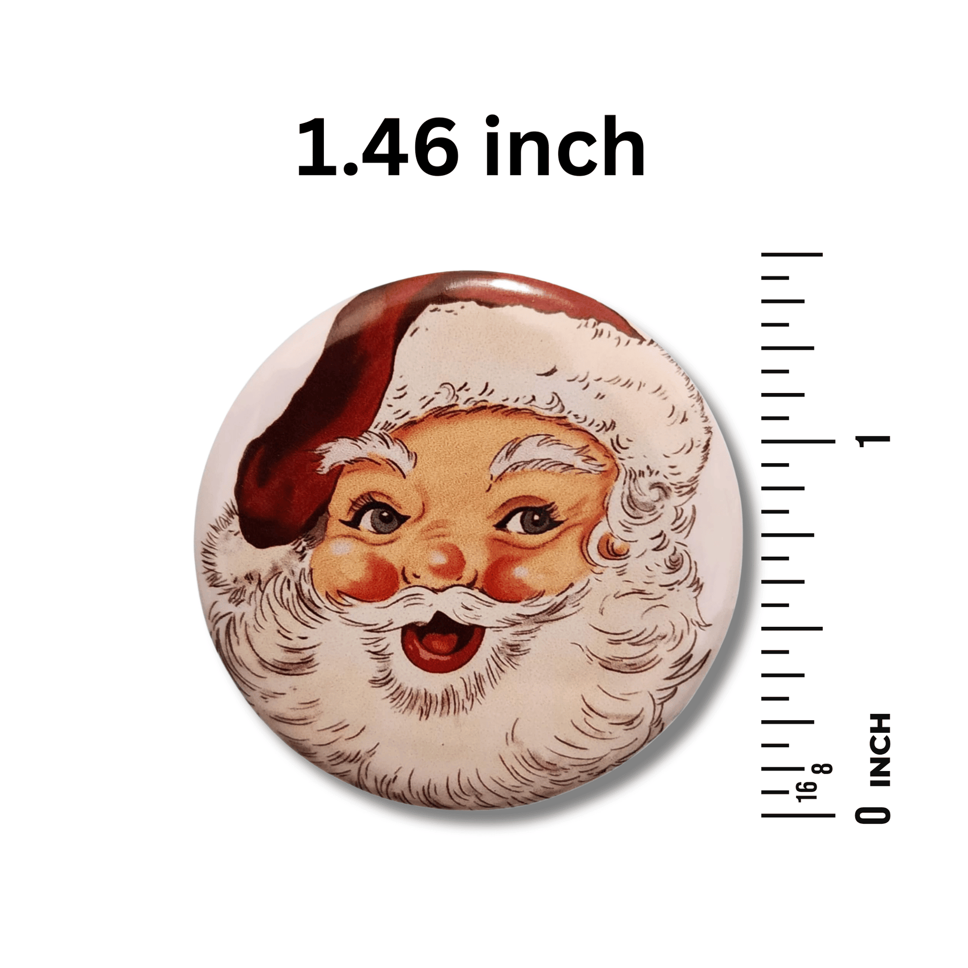 santa claus needle holder cross stitch accessory