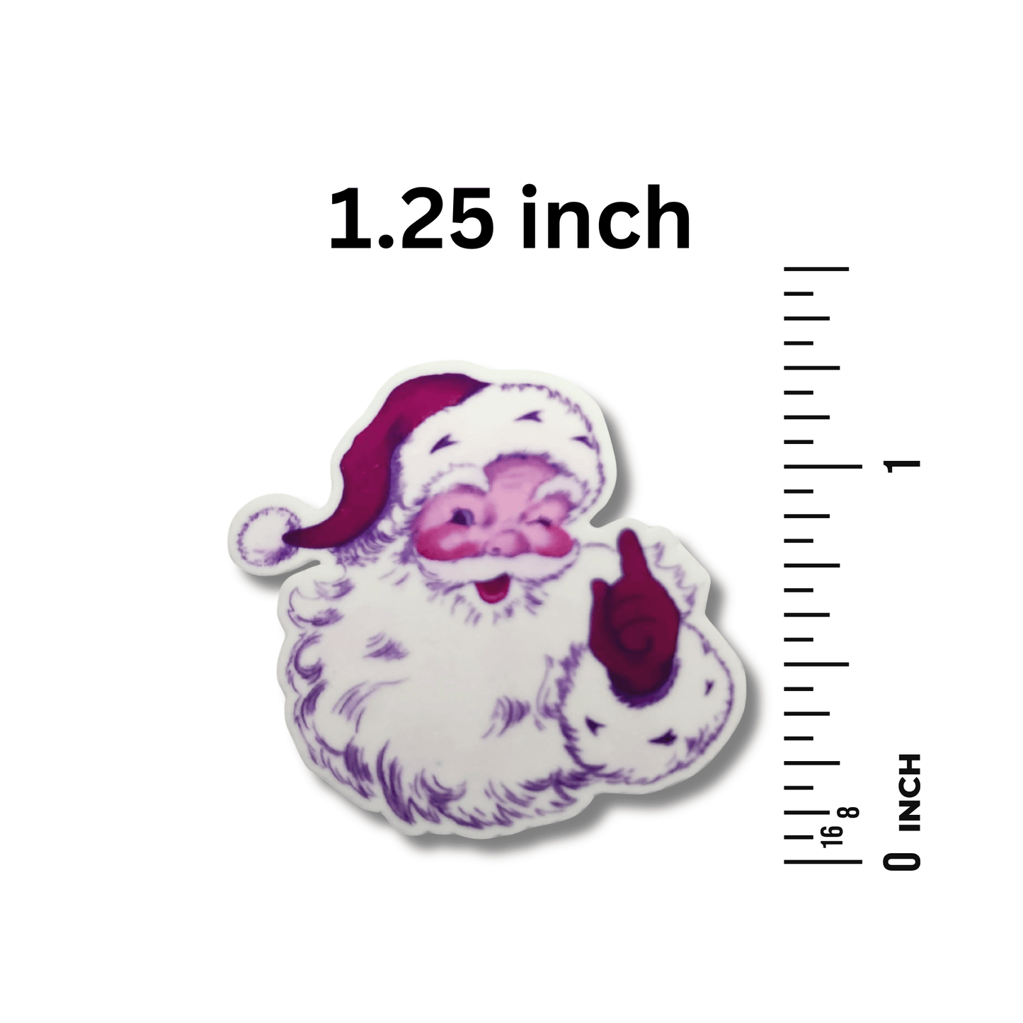 festive santa magnetic needle minder christmas sewing needle holder magnet embroidery tool
